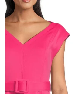 Women Calvin Klein Scuba Belted Aline