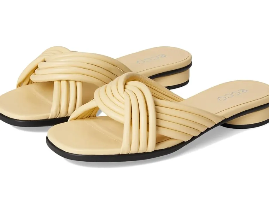 ECCO Sculpted Alba 25 Slide Sandal Straw New