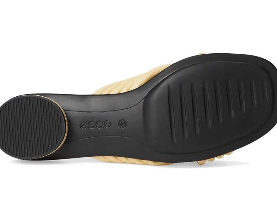 ECCO Sculpted Alba 25 Slide Sandal Straw New