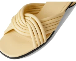 ECCO Sculpted Alba 25 Slide Sandal Straw New