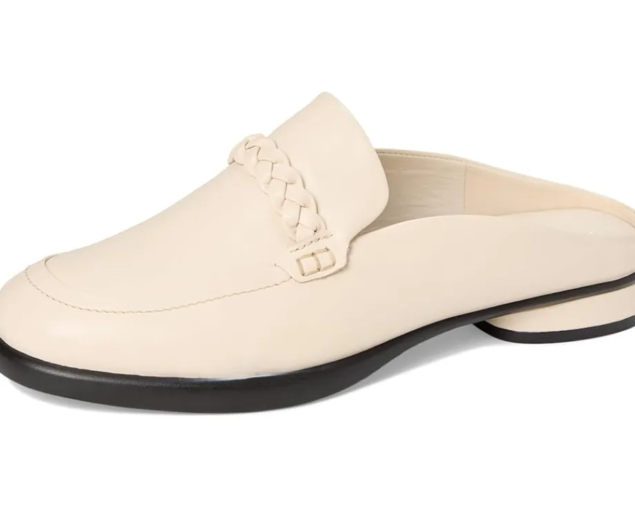 ECCO Sculpted Luxury Braided Mule Limestone New