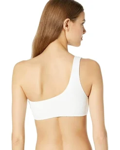 Seafolly Sea Dive One Shoulder Top White Clearance