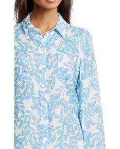Women Lilly Pulitzer Sea View Button Down