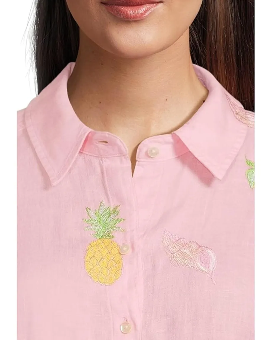 Women Lilly Pulitzer Sea View Button-Down