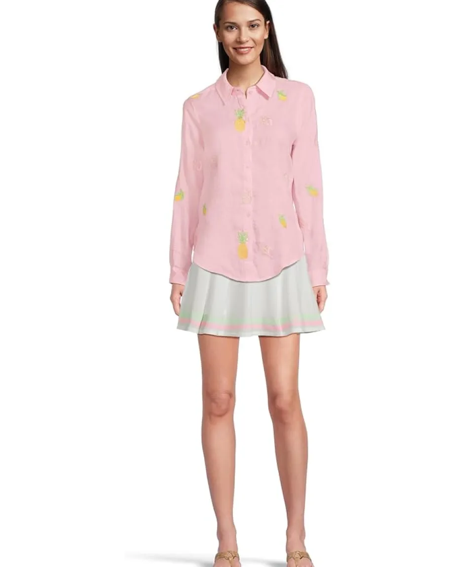 Women Lilly Pulitzer Sea View Button-Down