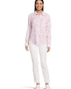 Women Lilly Pulitzer Sea View Button-Down