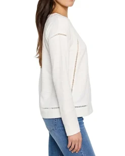 Women NIC+ZOE Seamed Texture Top