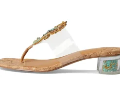 J. Renee Seehorse Clear/Natural/Gold Outlet