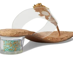 J. Renee Seehorse Clear/Natural/Gold Outlet