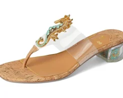 J. Renee Seehorse Clear/Natural/Gold Outlet