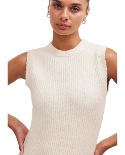 Madewell Seneca Cotton Boucle Tank Antique Cream Online