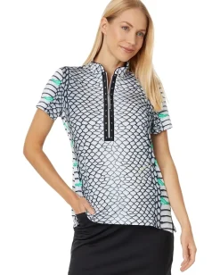 Women Jamie Sadock Serpent Print Shirt
