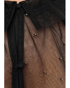 Women AllSaints Sez Emb Tulle Cape