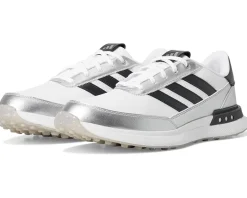 adidas Golf S2G 25 Leather Spikeless Golf Shoes Footwear White/Night Indigo/Grey Two Discount