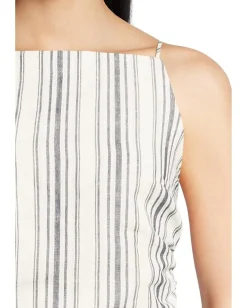 Madewell Sharona Top In Linen Cotton Lighthouse New