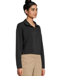 Prana Shea Half Zip Black Discount