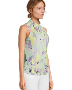 Women Jamie Sadock Shibuya Print Sleeveless Top