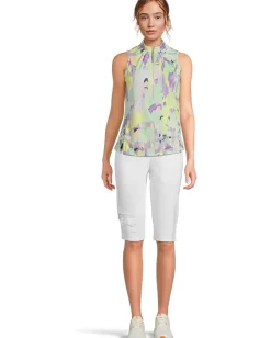 Women Jamie Sadock Shibuya Print Sleeveless Top