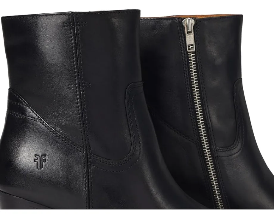 Frye Shiloh Zip Bootie Black Sale