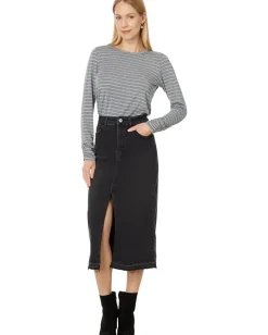 Elliott Lauren Shimmer Stripe Grey Outlet