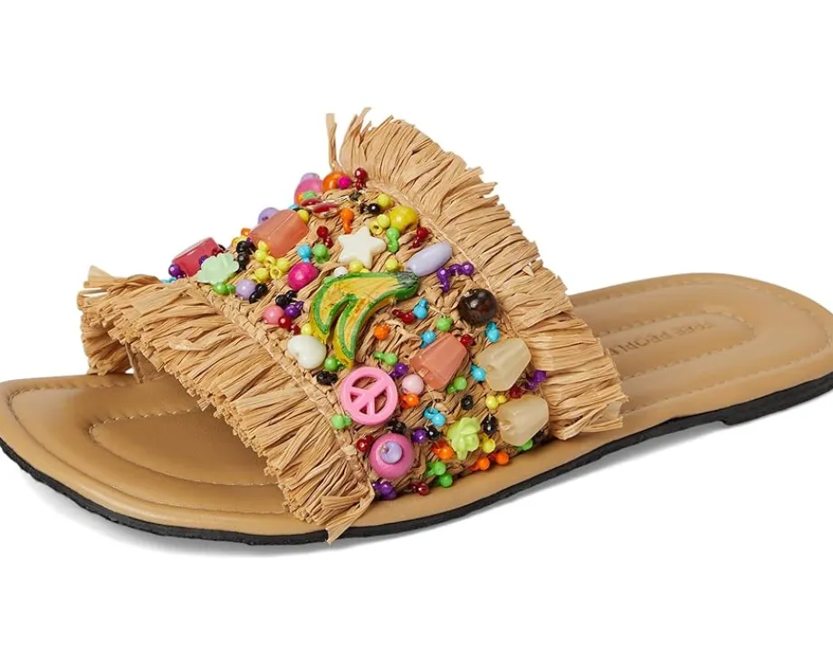 Free People Shipwrecked Slide Sandal Multi Best
