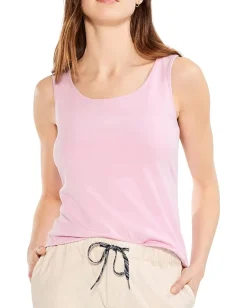 NIC+ZOE Shirt Tail Perfect Tank Pink Hue New
