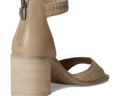 Women Lucky Brand Shivona Stitched Heeled Sandal