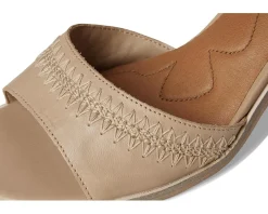 Women Lucky Brand Shivona Stitched Heeled Sandal