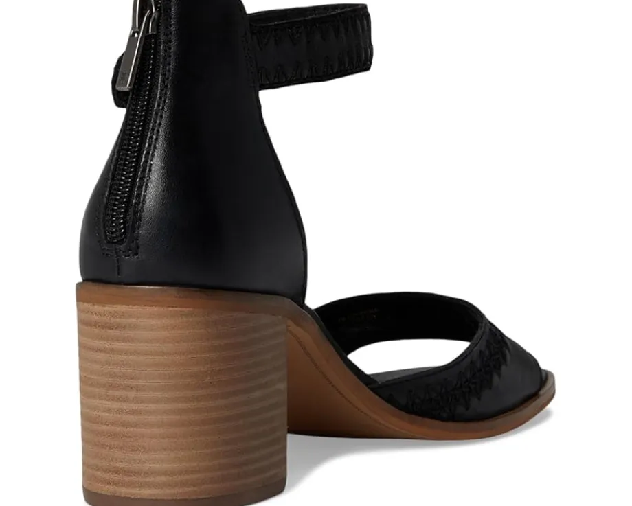 Women Lucky Brand Shivona Stitched Heeled Sandal