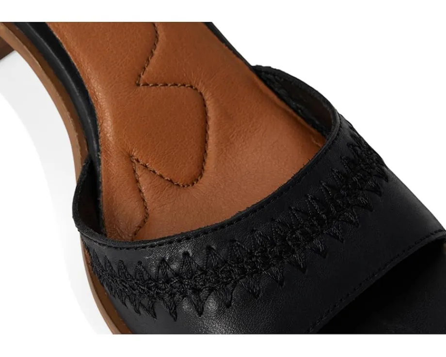 Women Lucky Brand Shivona Stitched Heeled Sandal