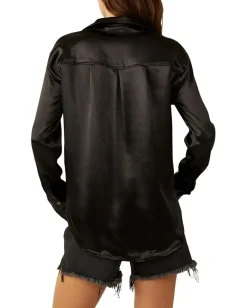 Women Free People Shooting For The Moon Button-Down