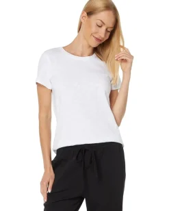 Lilla P Short Sleeve Crew Neck White Best