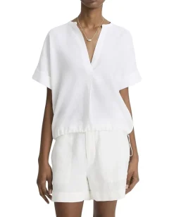 Women Vince Short Sleeve Doman Sleeve Pullover