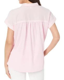 Women Splendid Short Sleeve Paige Shirt