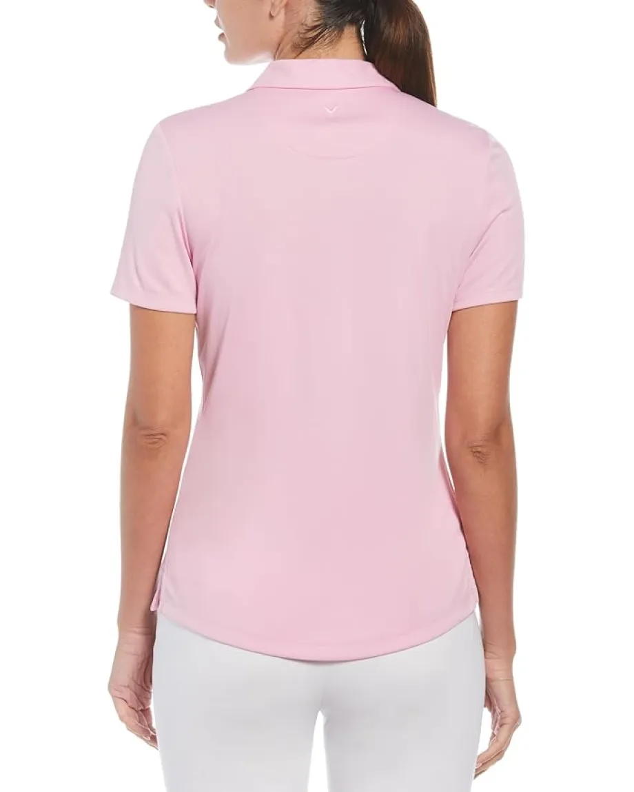 Women Callaway Short Sleeve Tournament Polo