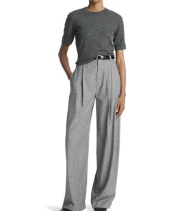 Women Vince Shrunken Short Sleeve Crew