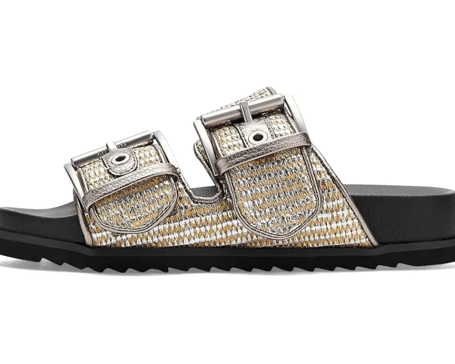 Women AllSaints Sian Raffia Sandals