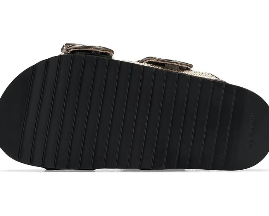 Women AllSaints Sian Raffia Sandals