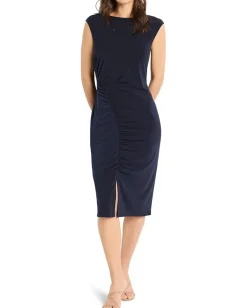 Women NIC+ZOE Side Ruche Dress
