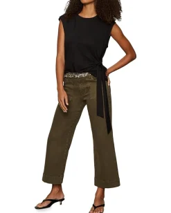 Women Sanctuary Side Tie Muscle Tee