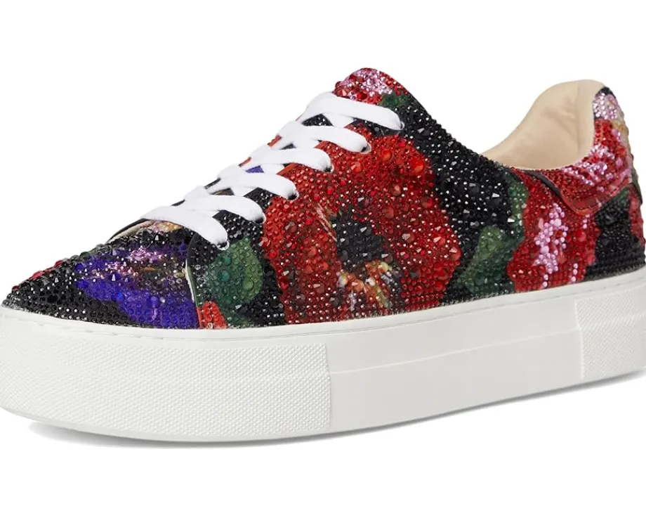 Blue by Betsey Johnson Sidny Black Flower Multi Online