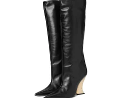 Schutz Siena Boots Black New