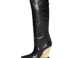 Schutz Siena Boots Black New