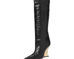 Schutz Siena Boots Black New
