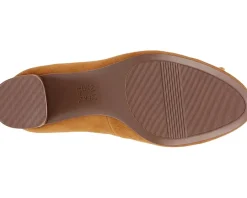 Naturalizer Sienna Dark Saffron Yellow Suede New