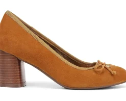 Naturalizer Sienna Dark Saffron Yellow Suede New