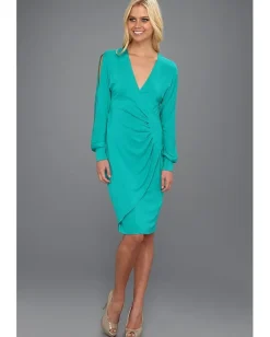 Christin Michaels Silba Dress Jade Discount