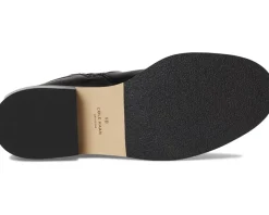 Cole Haan Silvana Tall Buckle Boots Black Leather Outlet