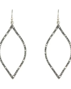 Lucky Brand Pave Moroccan Oblong Silver Sale