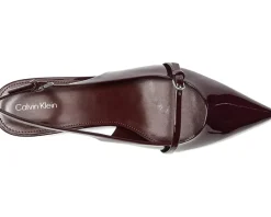 Calvin Klein Simira Dark Red Patent Best